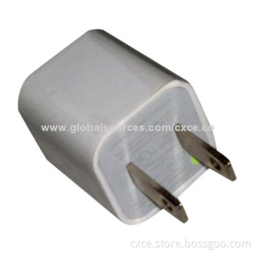 USB Power Adapter, Real 5V/1A Output, Auto Protection when Full Charge